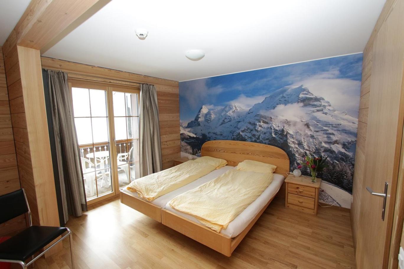 Hotel Restaurant Sonnenberg Mürren Zewnętrze zdjęcie