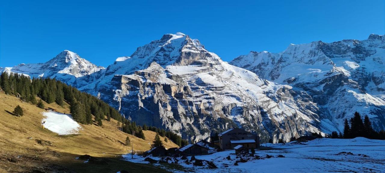 Hotel Restaurant Sonnenberg Mürren Zewnętrze zdjęcie