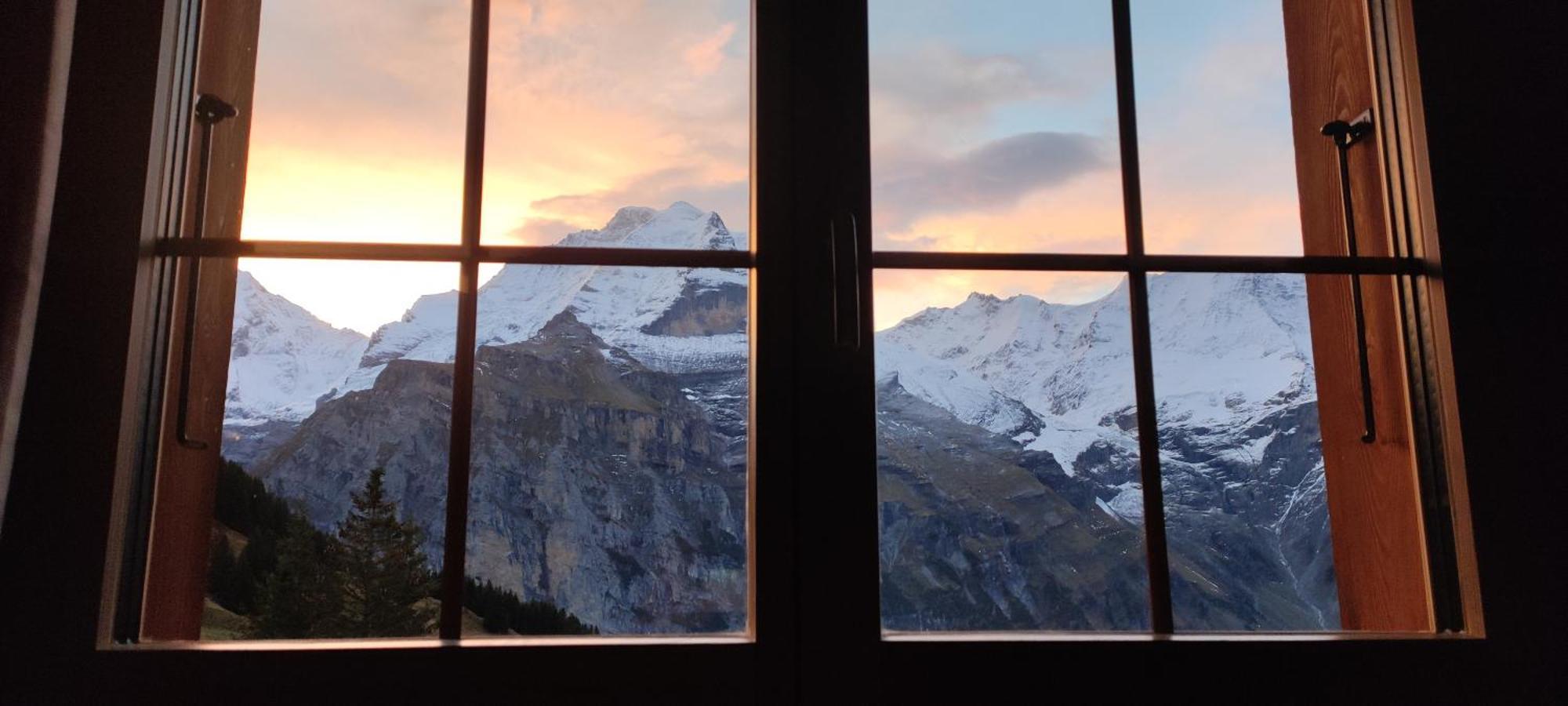 Hotel Restaurant Sonnenberg Mürren Zewnętrze zdjęcie